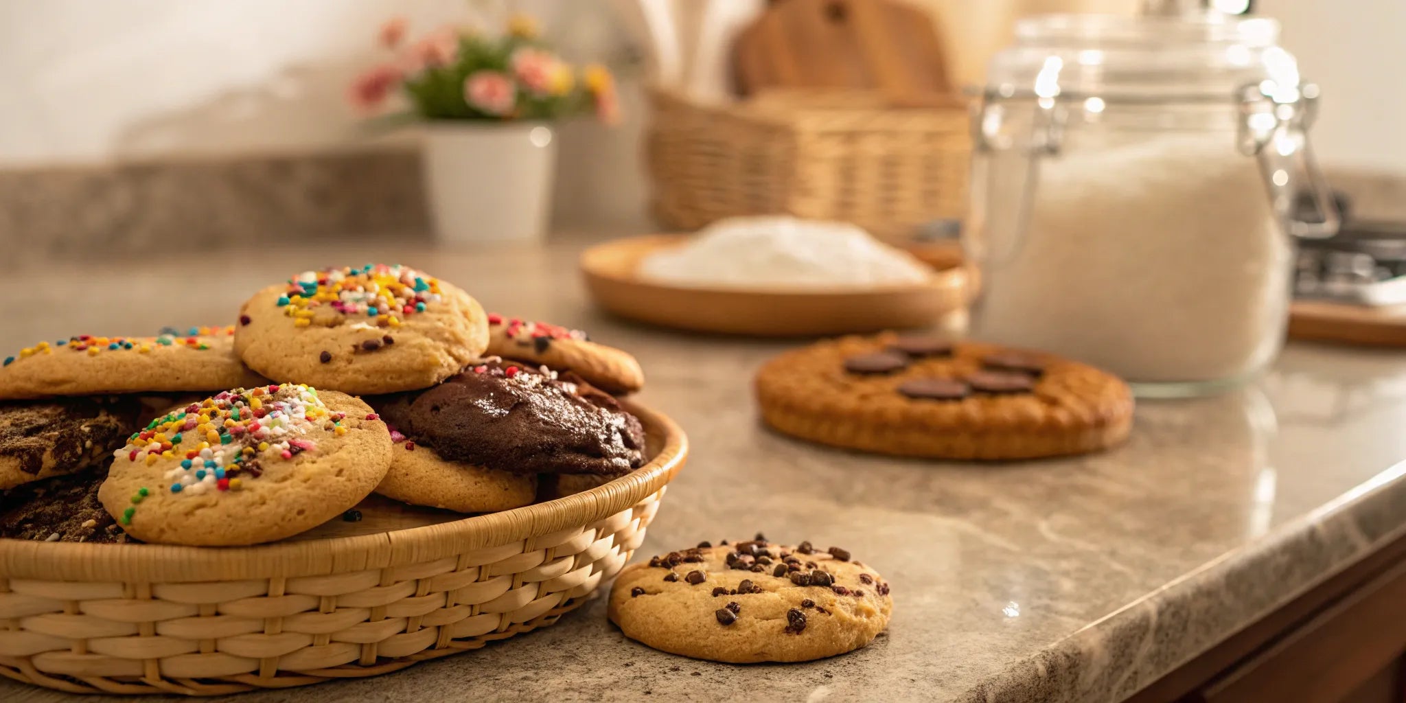 An assortment of cookies from one of the best cookie subscription boxes.