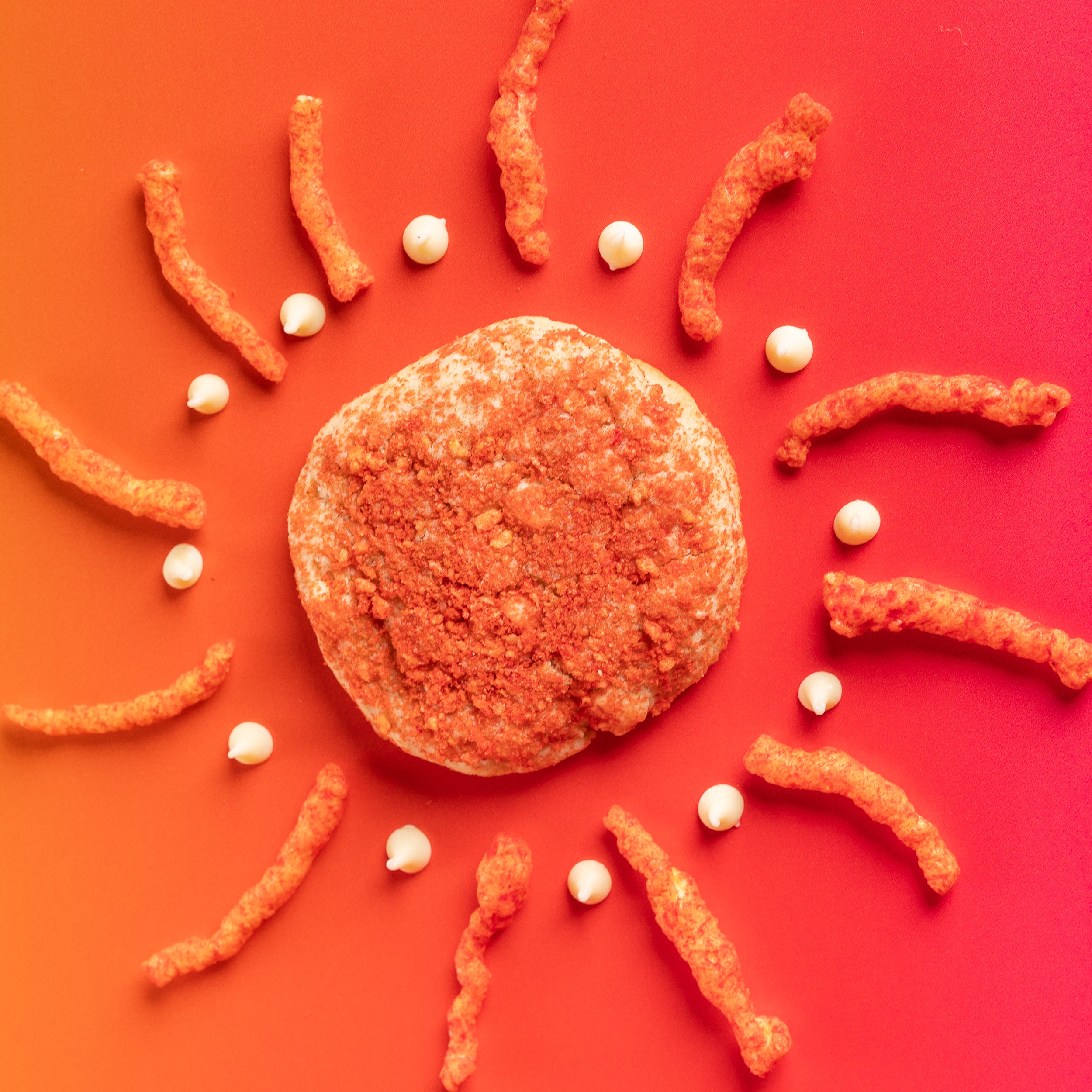 Hot Mess Cheetos Mango Chocolate Cookie
