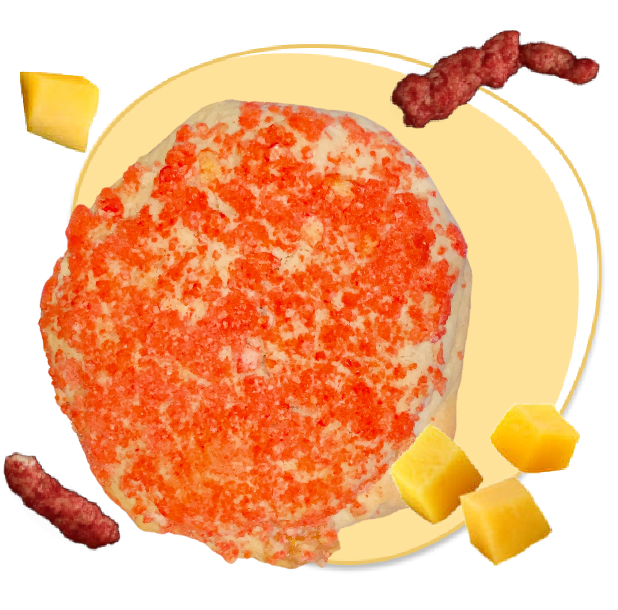Hot Mess Cheetos Mango Chocolate Cookie