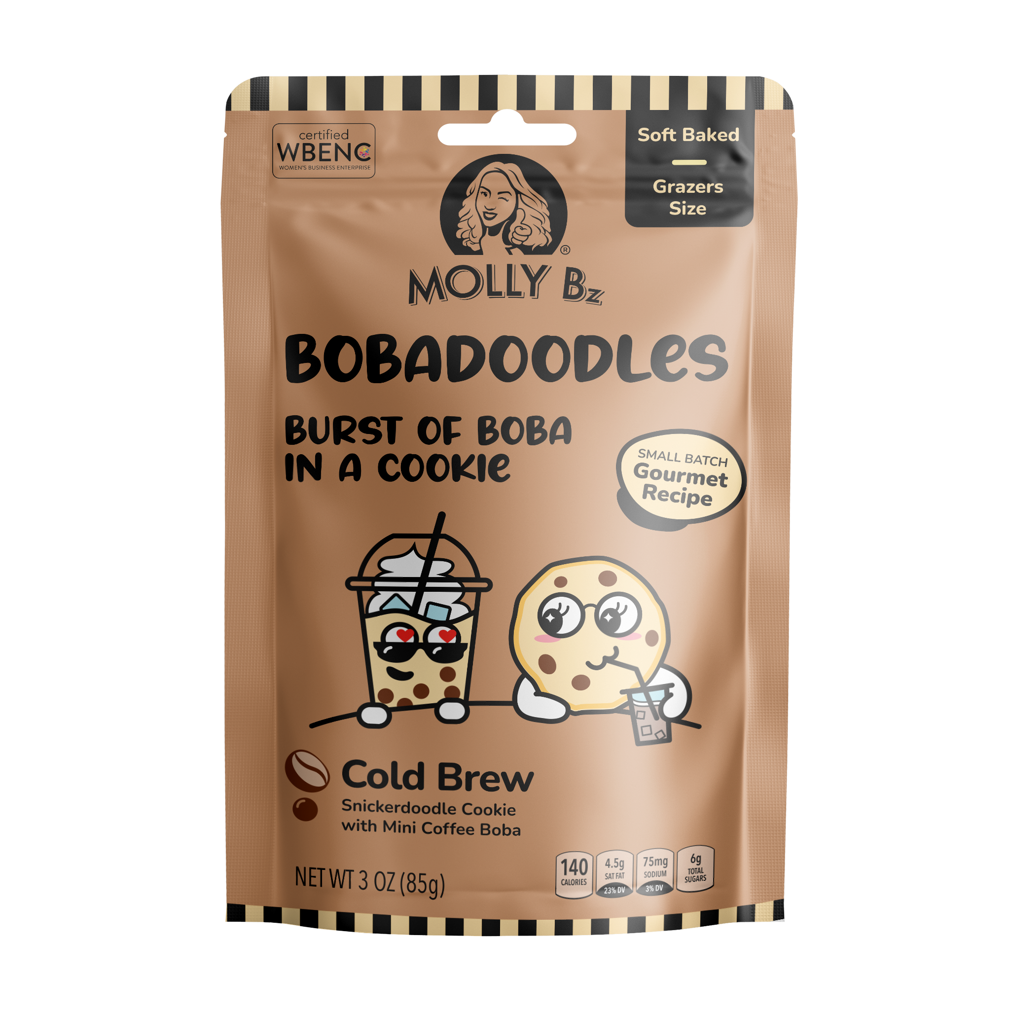 Molly Bz Bobadoodles Cold Brew Cookie