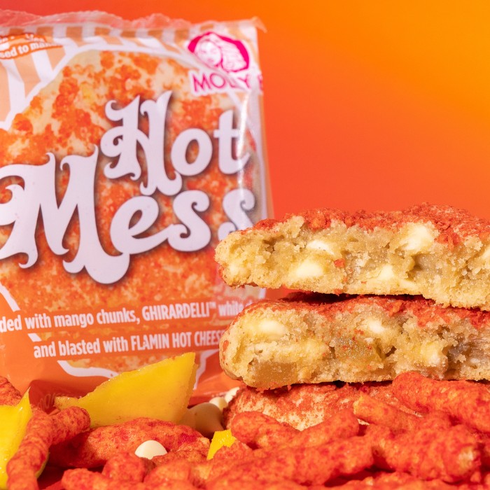 Hot Mess Cheetos Mango Chocolate Cookie