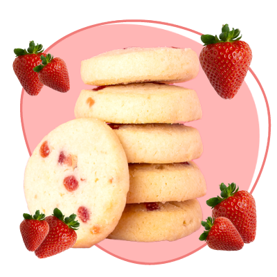 Bobadoodles Cookies | Mini Shortbread w/ Boba| Molly Bz