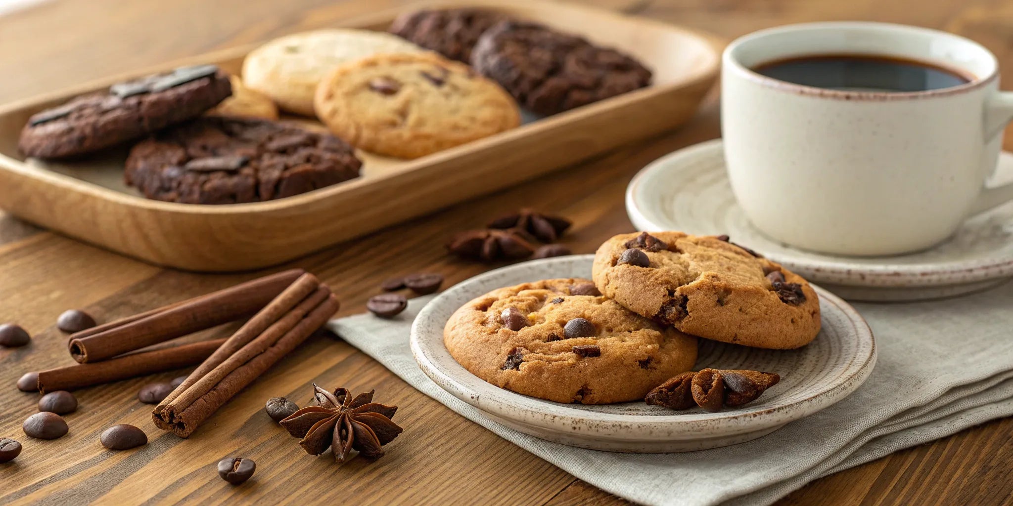 A plate of assorted artisan cookies, a delicious example of the best cookies available by mail.