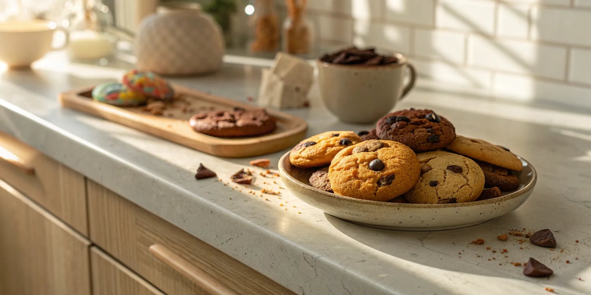 A plate of the best gourmet cookies delivered to your door.