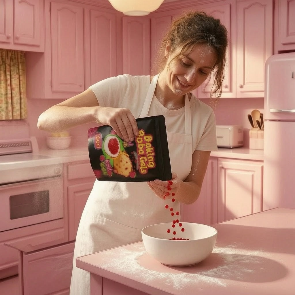 Baking Boba Gels